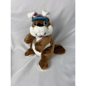 2023 Easter Buc-ees Plush Bucky The Beaver Stuffed Animal 12” EUC Jaag